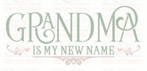 Grandma Sublimation print